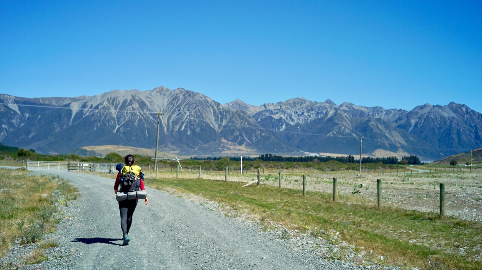 DAY105(2/18) Hamilton Hut to Methven 2233km-2279km