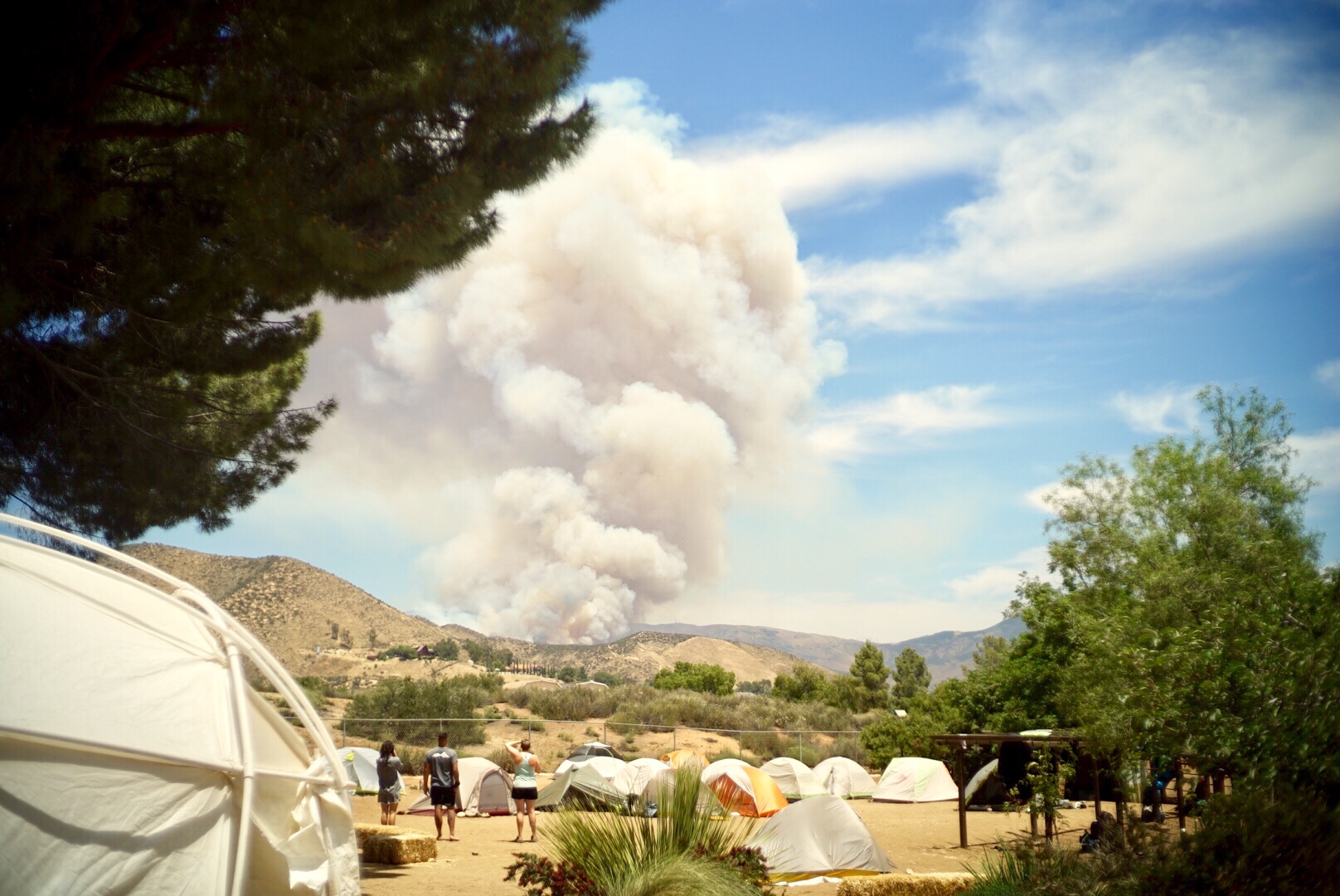 PCT Day21 Fire! (6/4, 465.6-478.2mile)