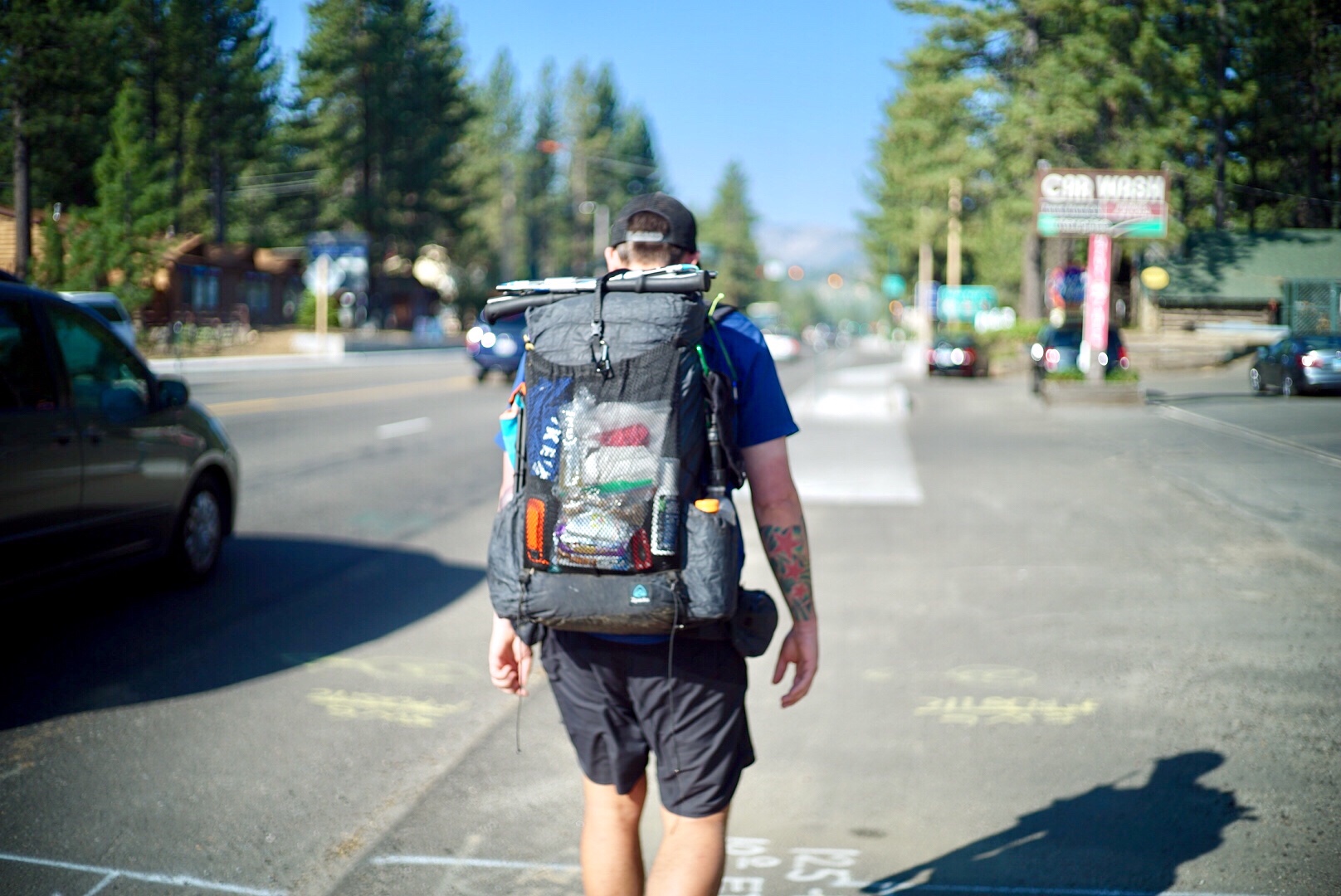 PCT Day51 July 4th (7/4, South Lake Tahoe-1,107mile)