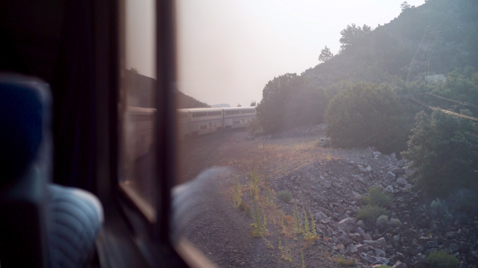 PCT Day71 Amtrak (7/24, Crater Lake-1,840mile)